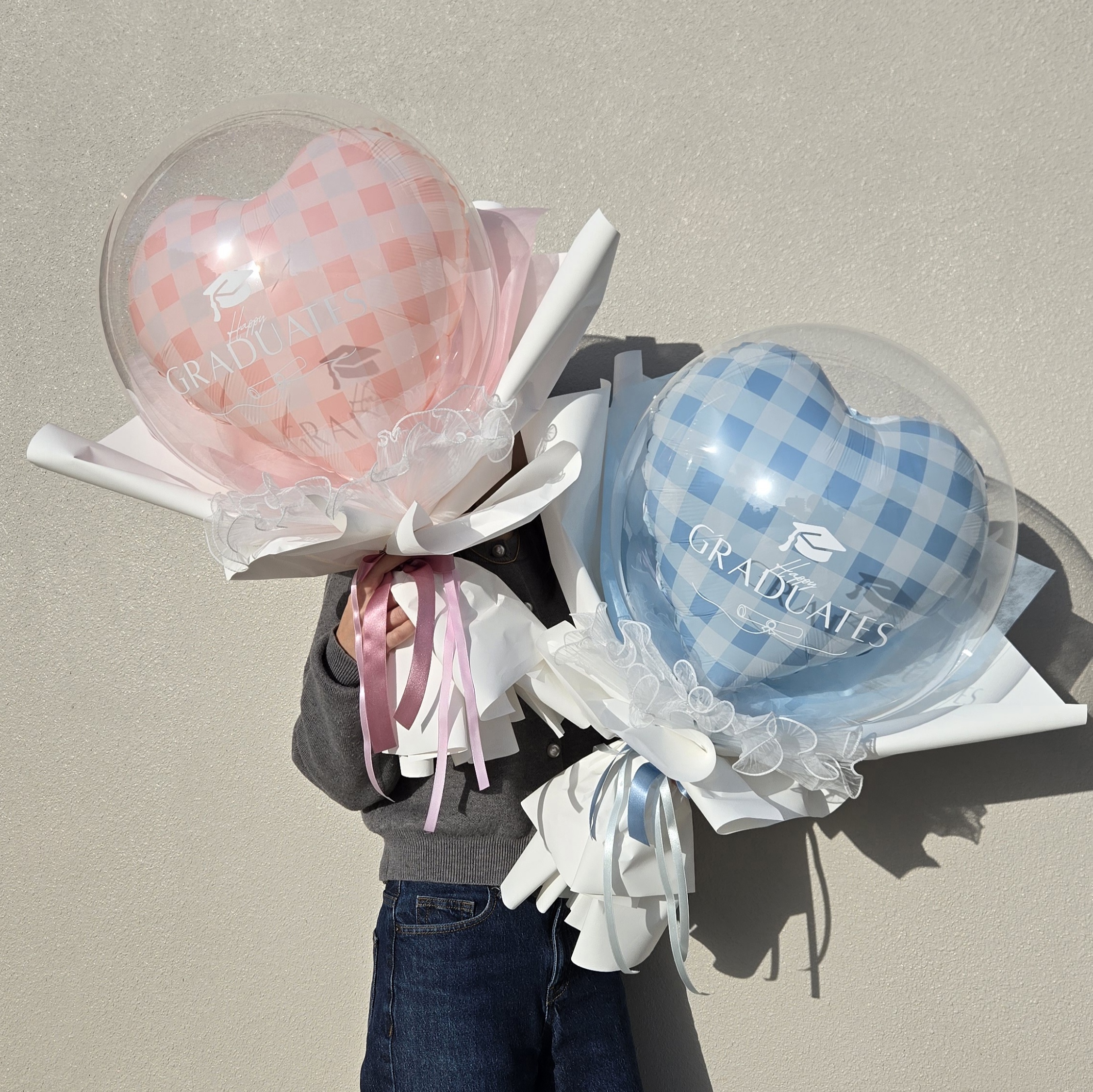 【数量限定】milky check bouquet