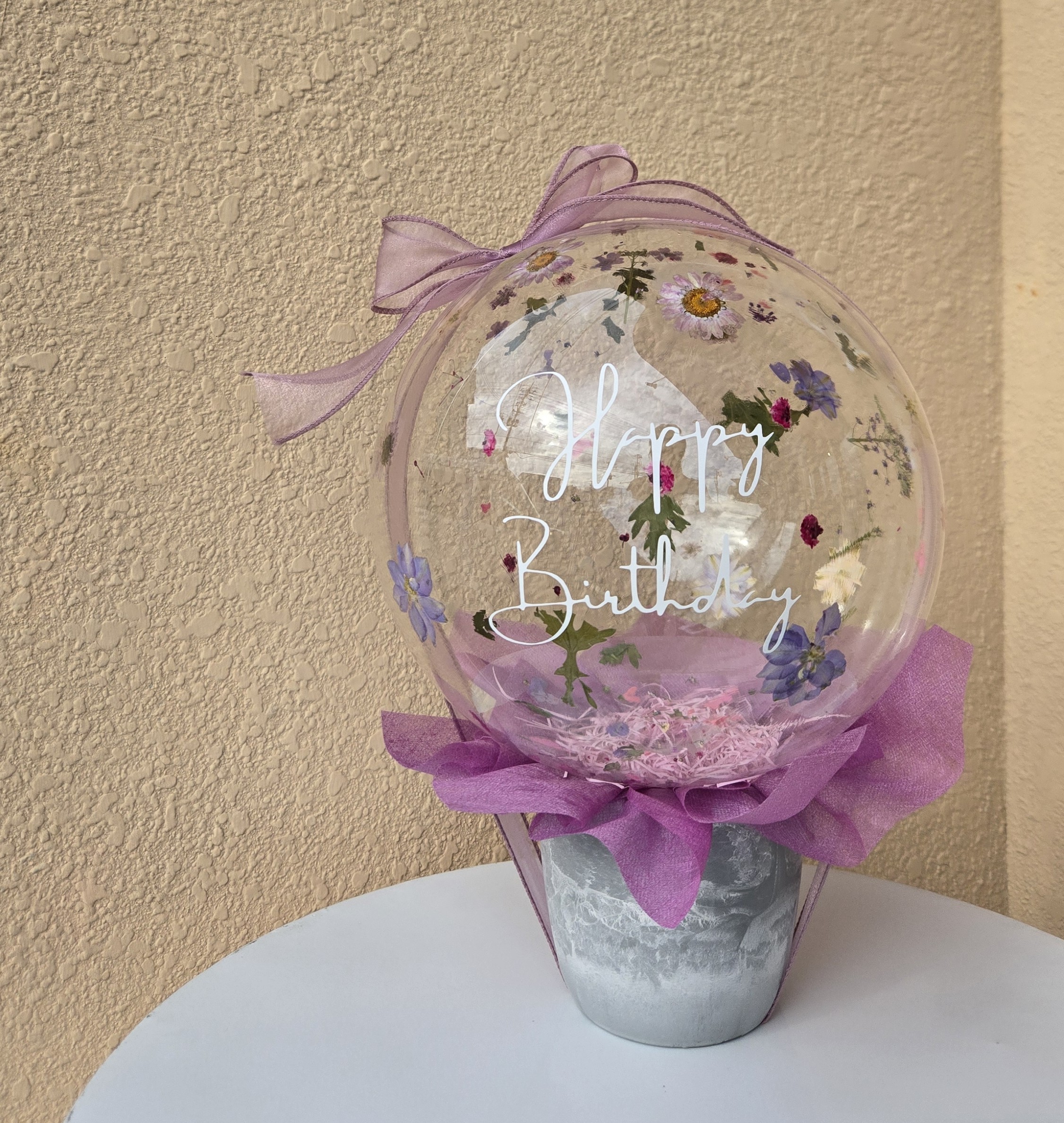 押し花ーlavenderー